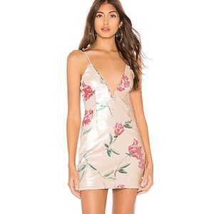 NBD Embellished Sequin Dress